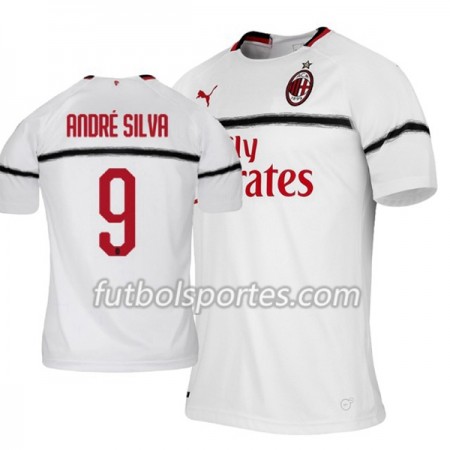 Camisetas AC Milan Andre Silva 9 Segunda Equipacion 2018/2019